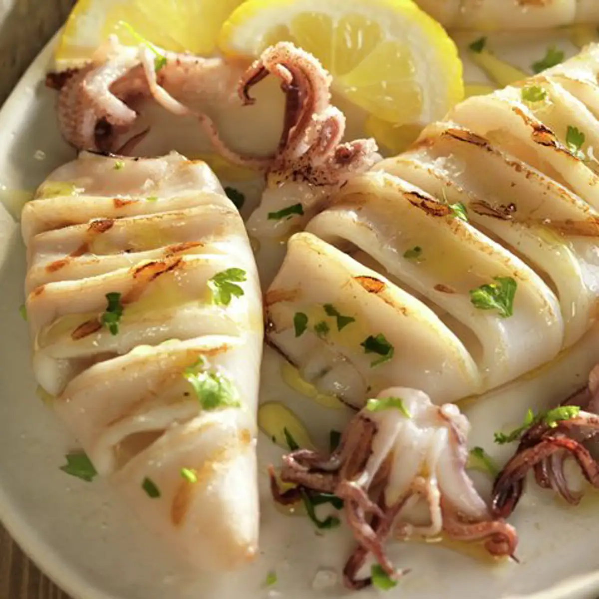 Calamares a la plancha