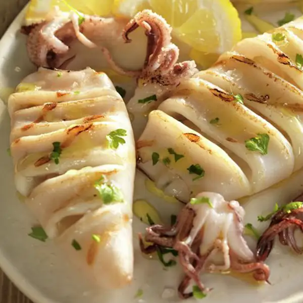 Calamares a la plancha