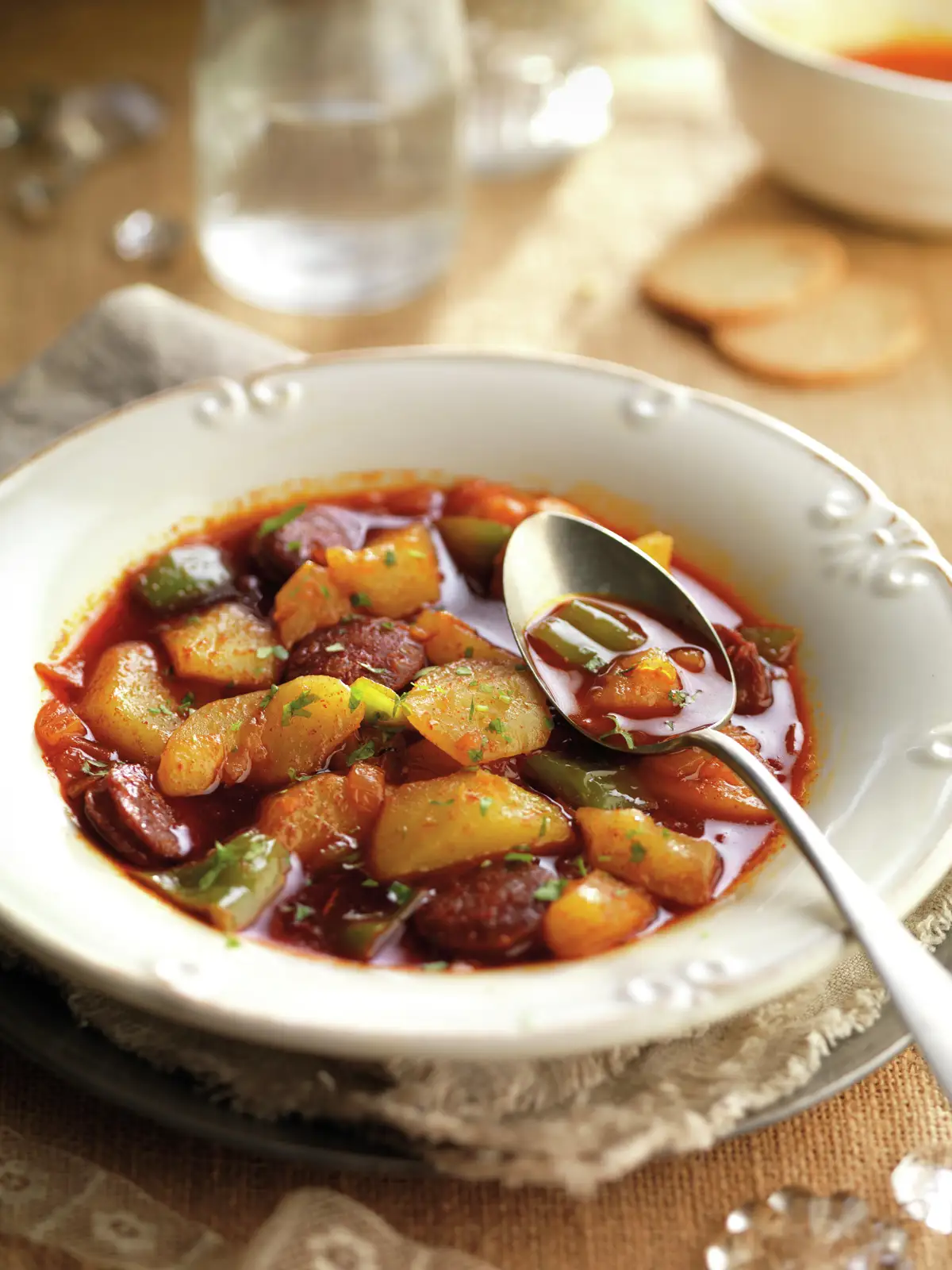 PATATAS A LA RIOJANA.