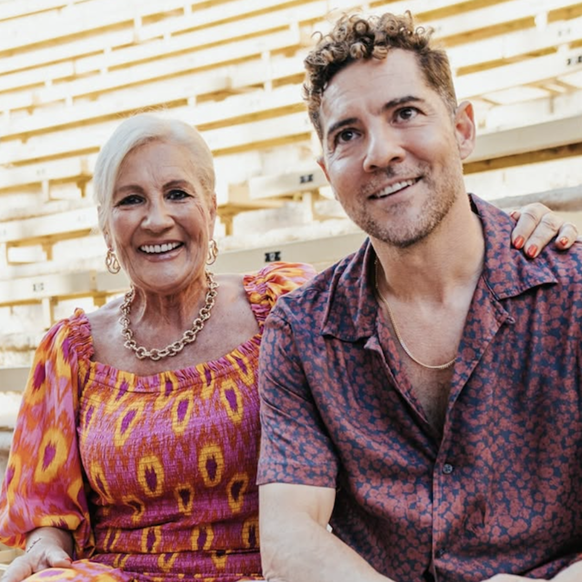 David Bisbal con su madre