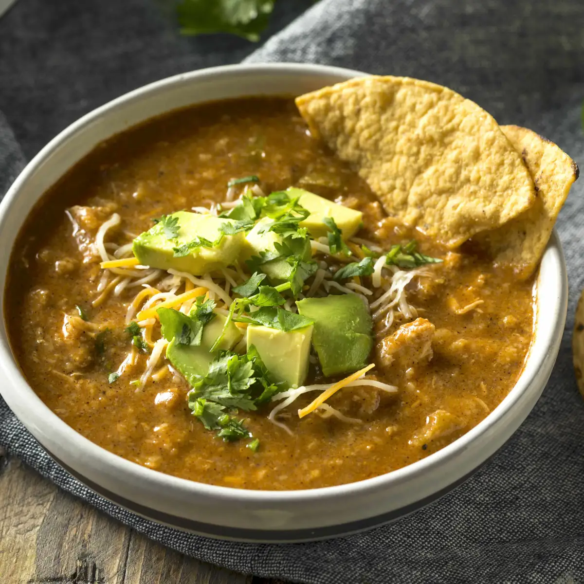 Sopa de tortilla mexicana