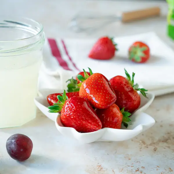 Truco para que tus fresas brillen