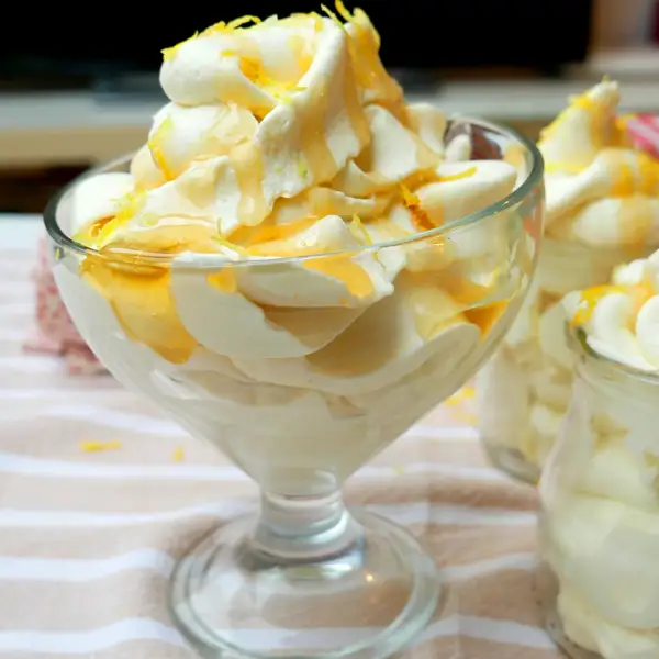 Mousse de limon en 5 minutos
