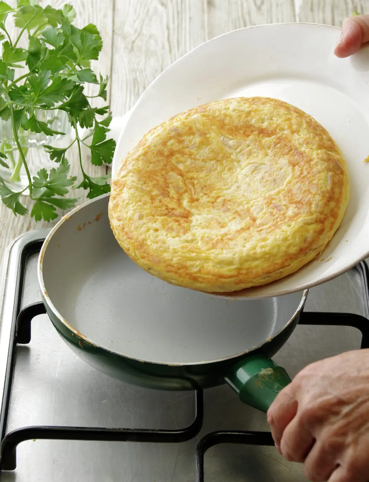 Cuaja la tortilla