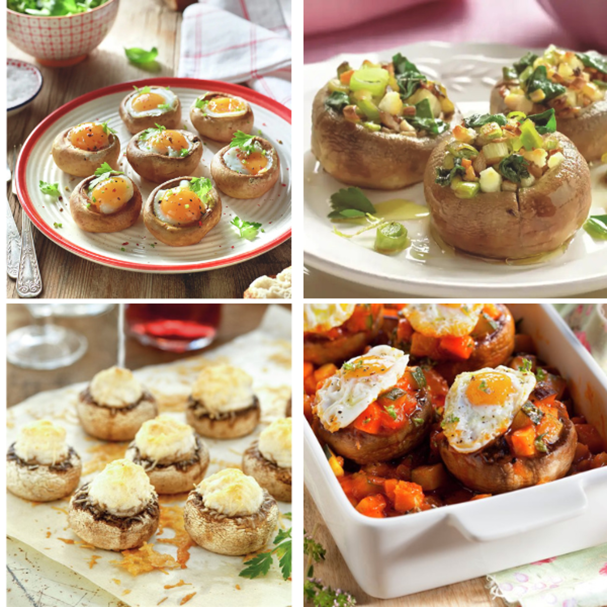 8 champiñones rellenos (portada)