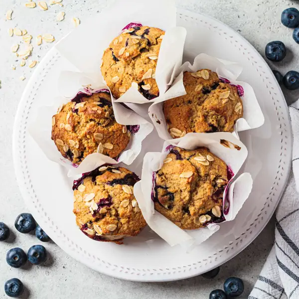 Muffins con crumble, el dulce casero con un toque crujiente que siempre triunfa