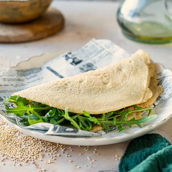 Tortitas de quinoa sin harina: un desayuno fácil y saludable con 3 ingredientes y en 5 minutos