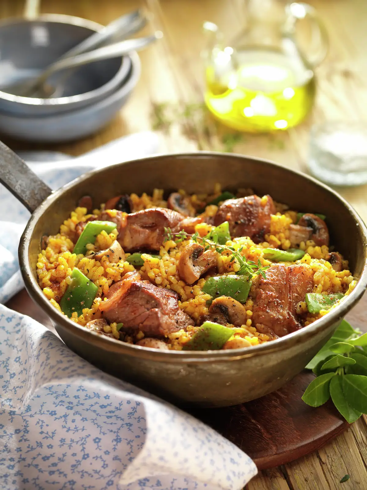 ARROZ A LA CAZUELA CON CORDERO.