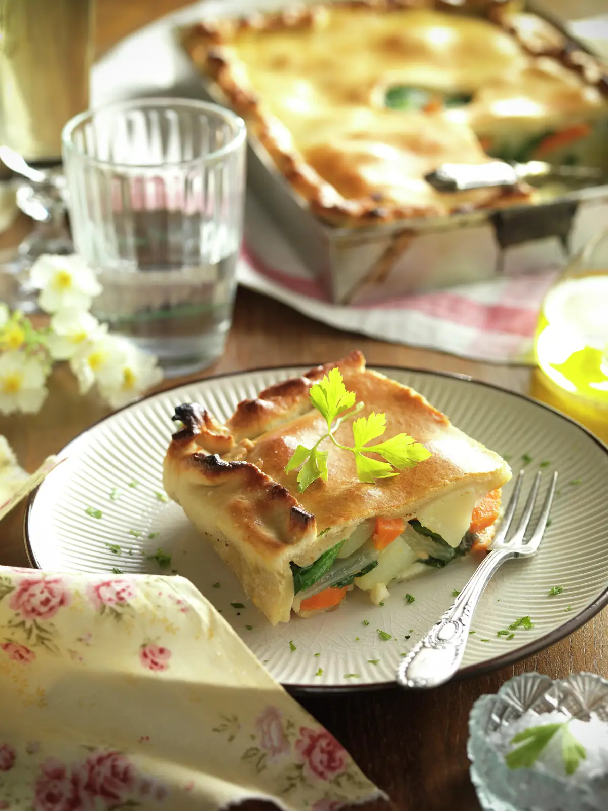 PASO A PASO PARA HACER EMPANADA VEGETAL DE TEMPORADA: RESULTADO FINAL.