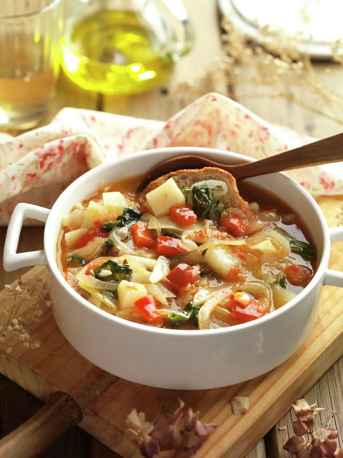 PASO A PASO PARA HACER SOPA DE VERDURAS AL ESTILO MALLORQUÍN: RESULTADO FINAL.