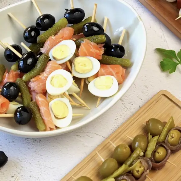 3 gildas fáciles, sabrosas y con mucho rollo en 5 minutos: las hago con productos de Mercadona… ¡y son ideales para el aperitivo o el tardeo!