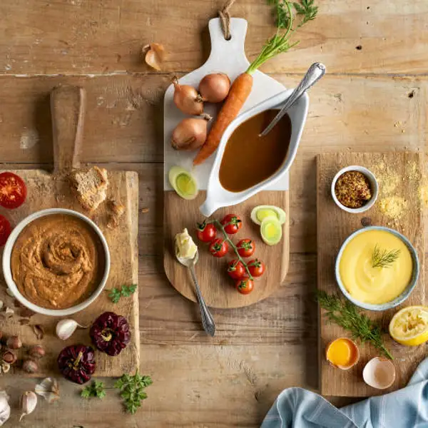 La gran guía de las salsas de Cocina Fácil. Las 50 salsas más famosas del mundo (con recetas paso a paso)