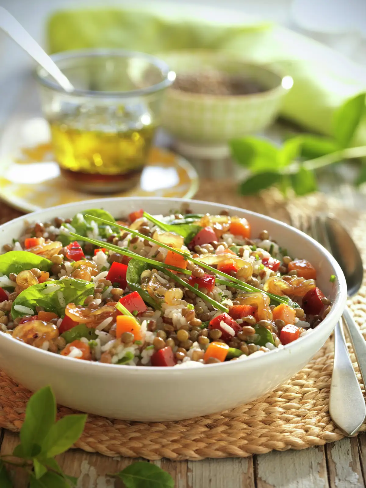 Ensalada de lentejas