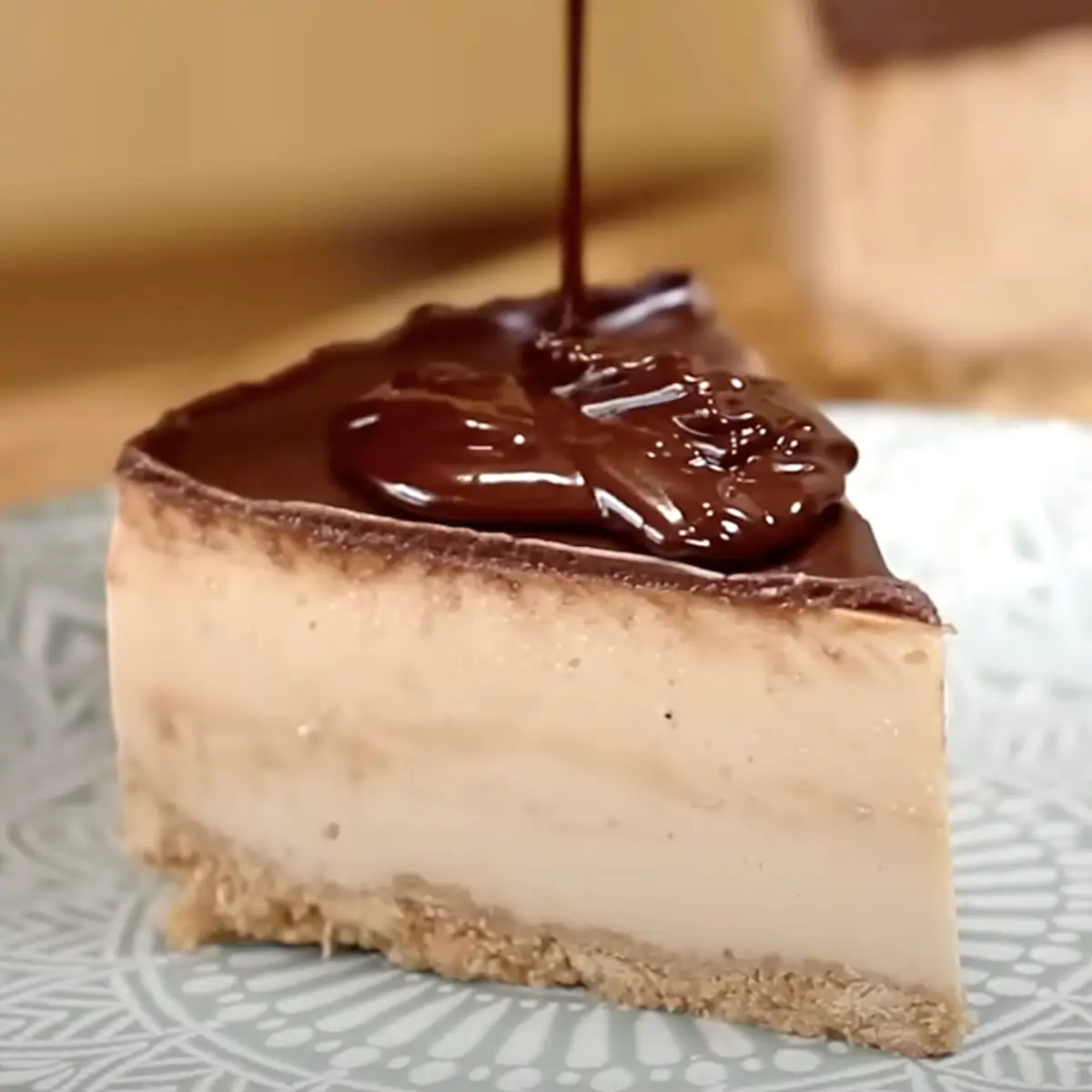 Cheesecake de café