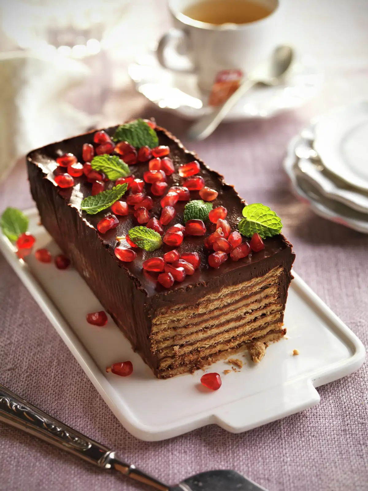 TARTA DE GALLETAS Y CHOCOLATE