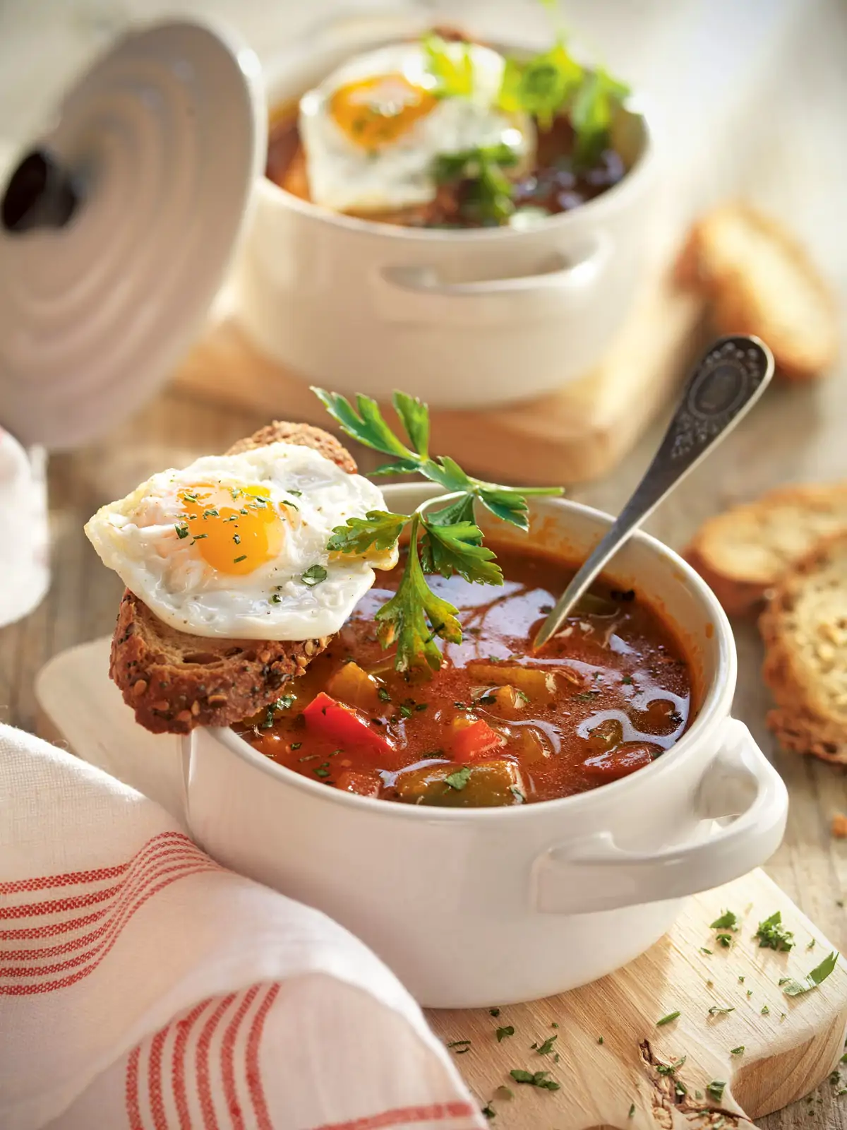 Sopa de tomate extremeña
