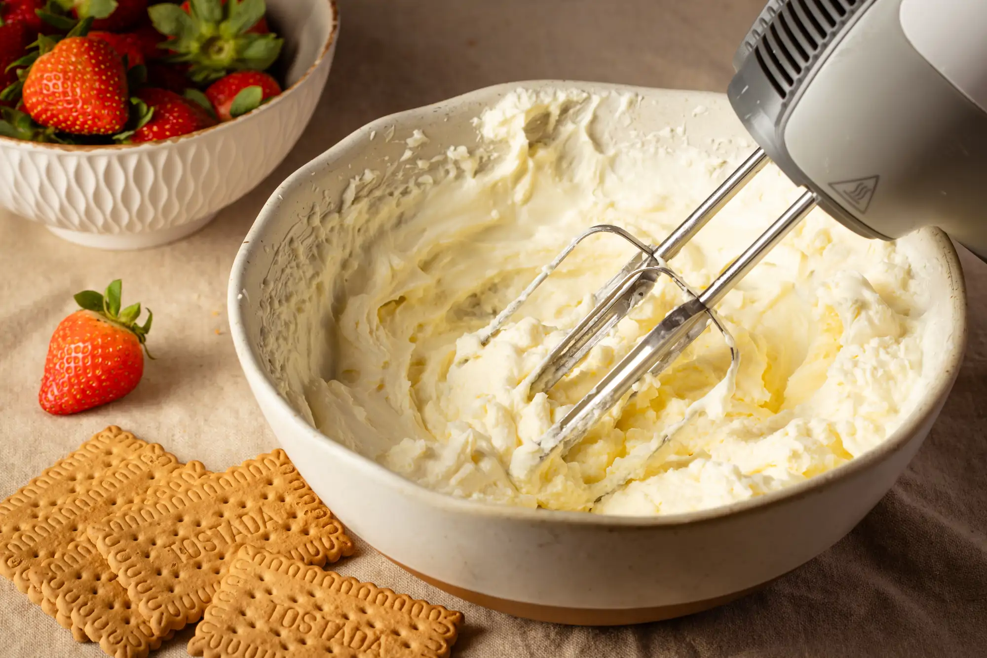 1. Prepara la crema base
