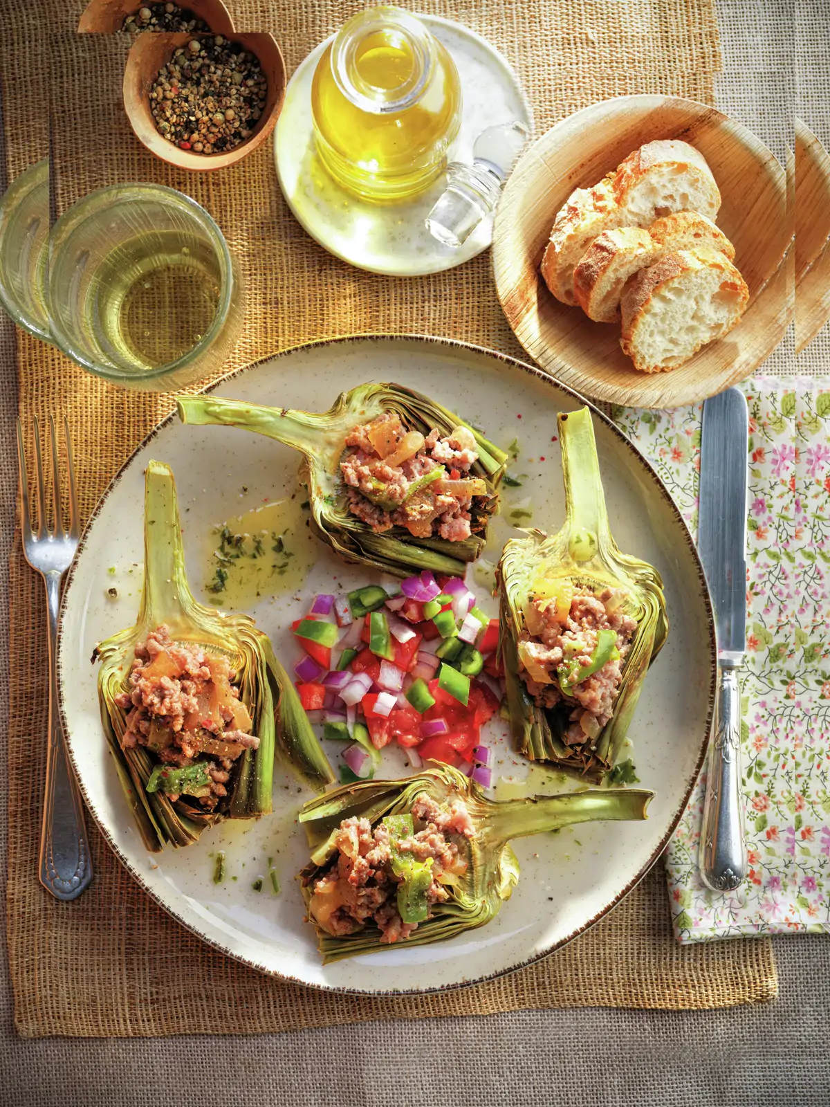 alcachofas_al_horno_con_pico_de_gallo