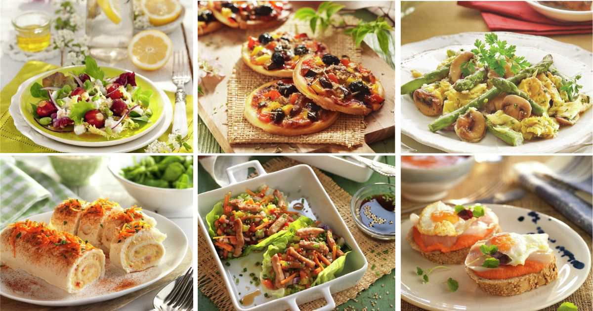 7 cenas fáciles para toda la semana (sin repetir y sin pensar)