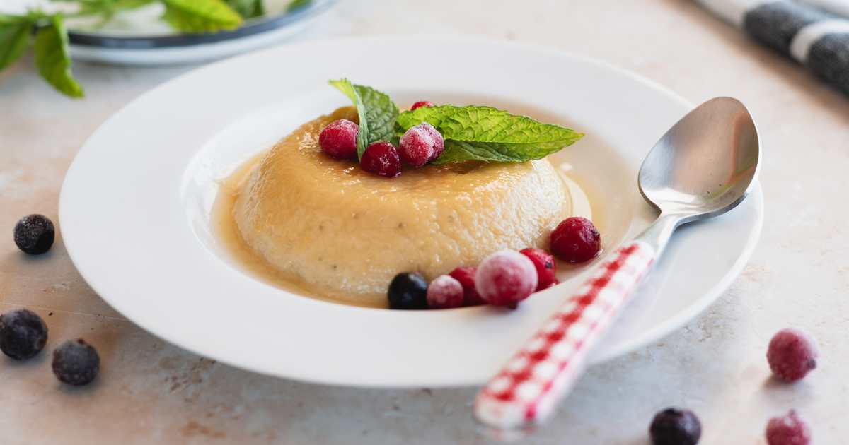 El flan que hago cuando no quiero cocinar, pero me apetece dulce:...