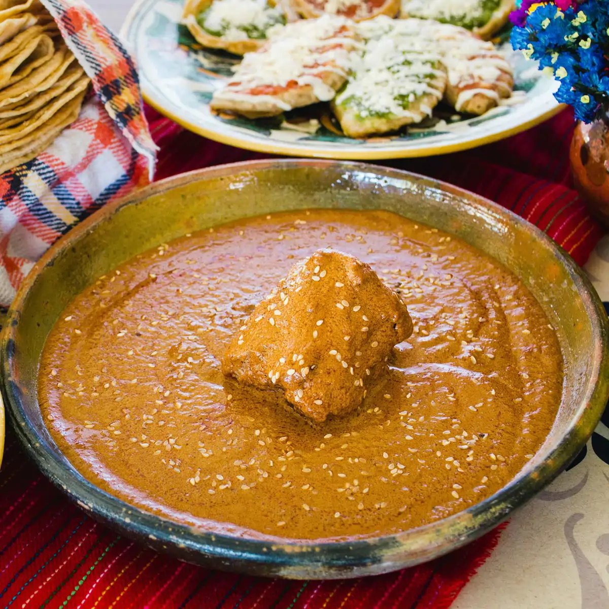 Pipián rojo mexicano
