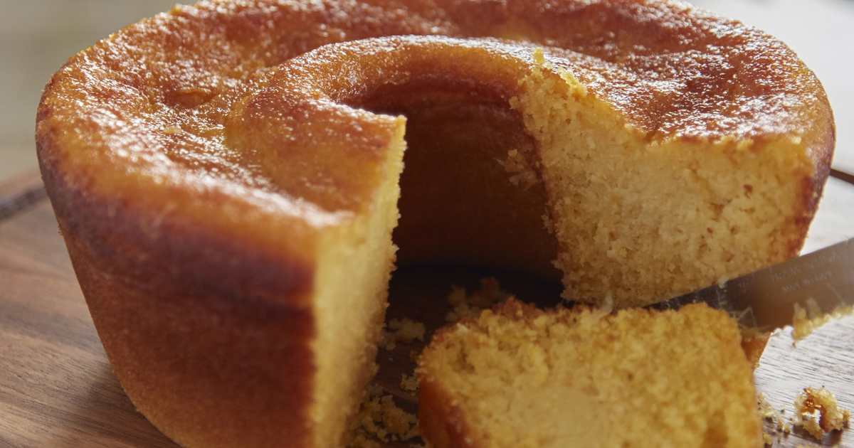 Sin gluten, ni azúcar: bizcochuelo jugoso de naranja con...
