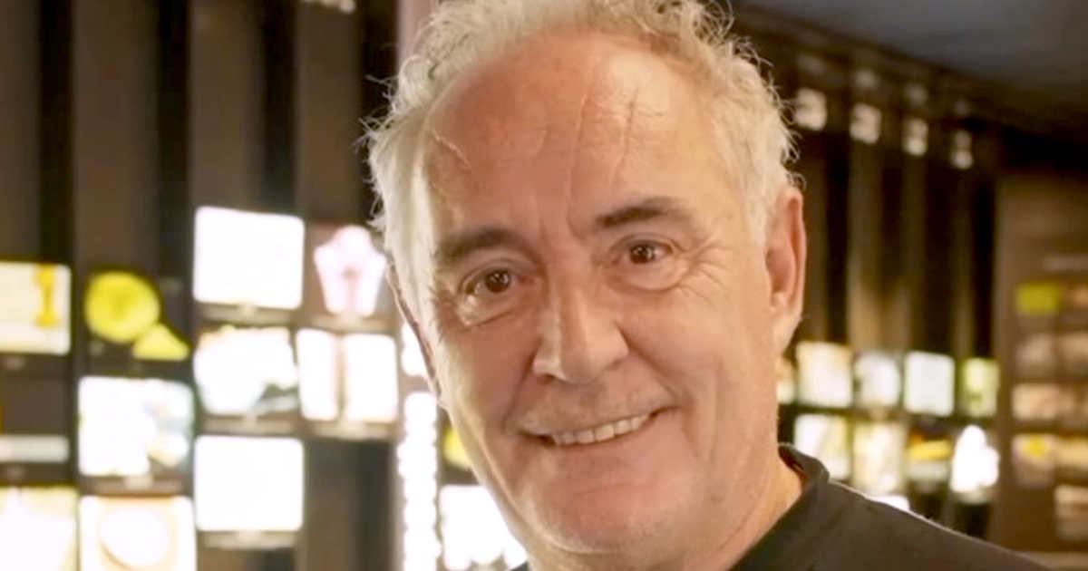 Ferran Adrià: “Cuando dicen que los cocineros...