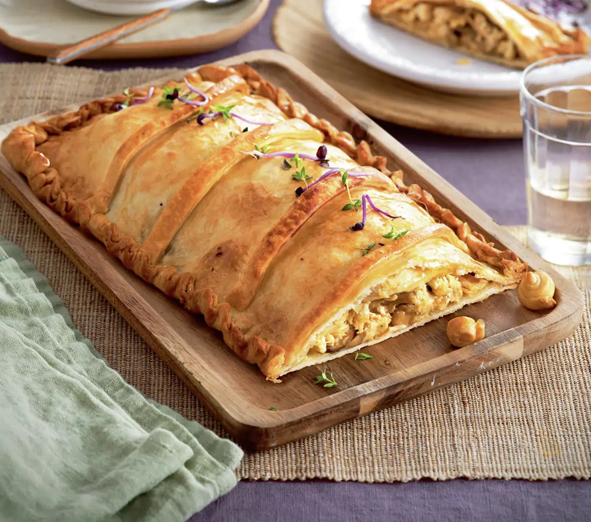 Empanada exprés de pollo