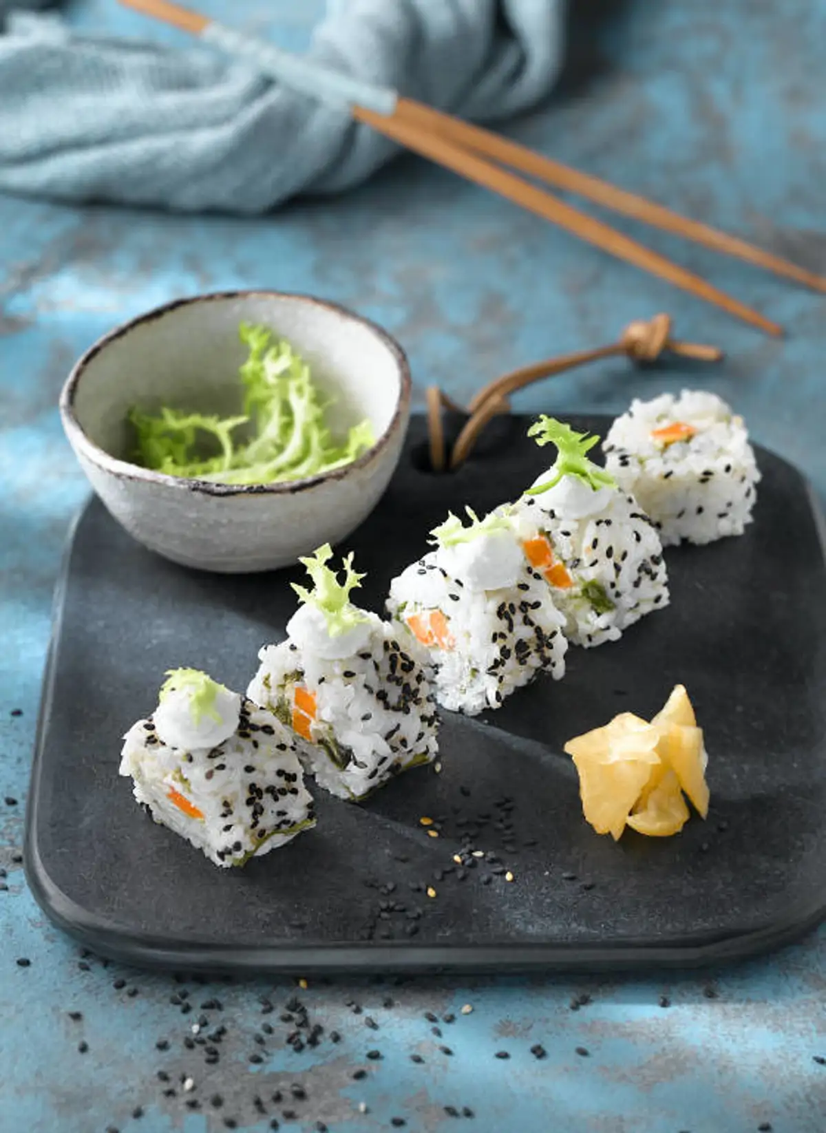 Sushi vegano