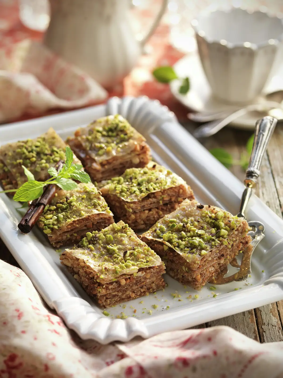 Baklava de frutos secos