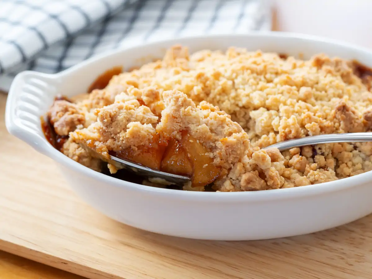 Crumble de manzana