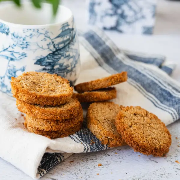 Galletas de coco con solo 2 ingredientes: mi desayuno fácil, rápido y delicioso