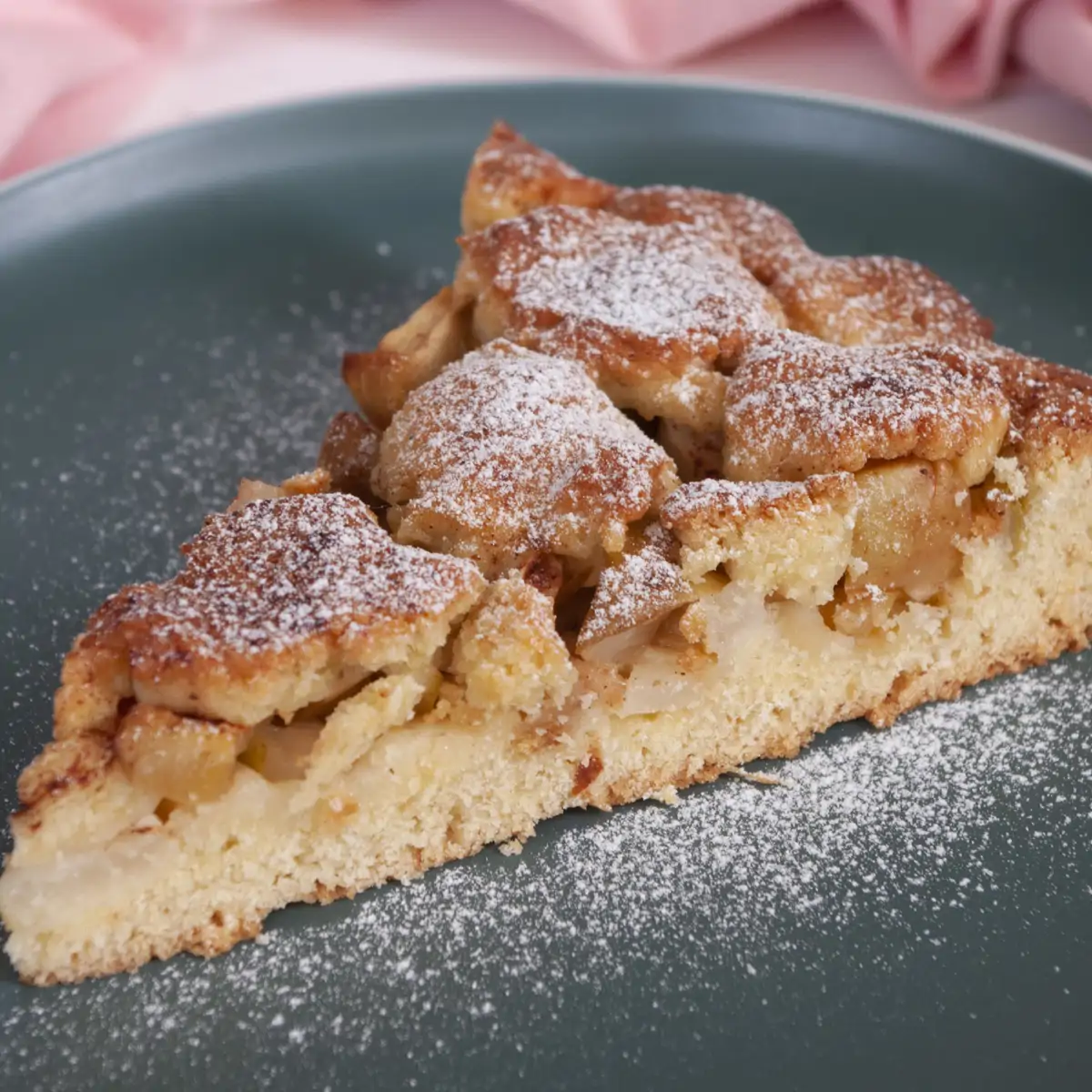 Tarta de manzana (sin horno)