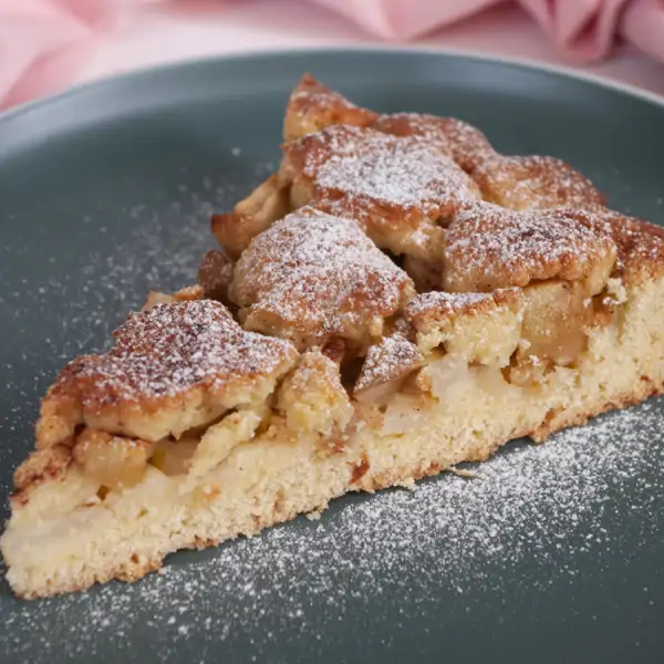 Tarta de manzana (sin horno)