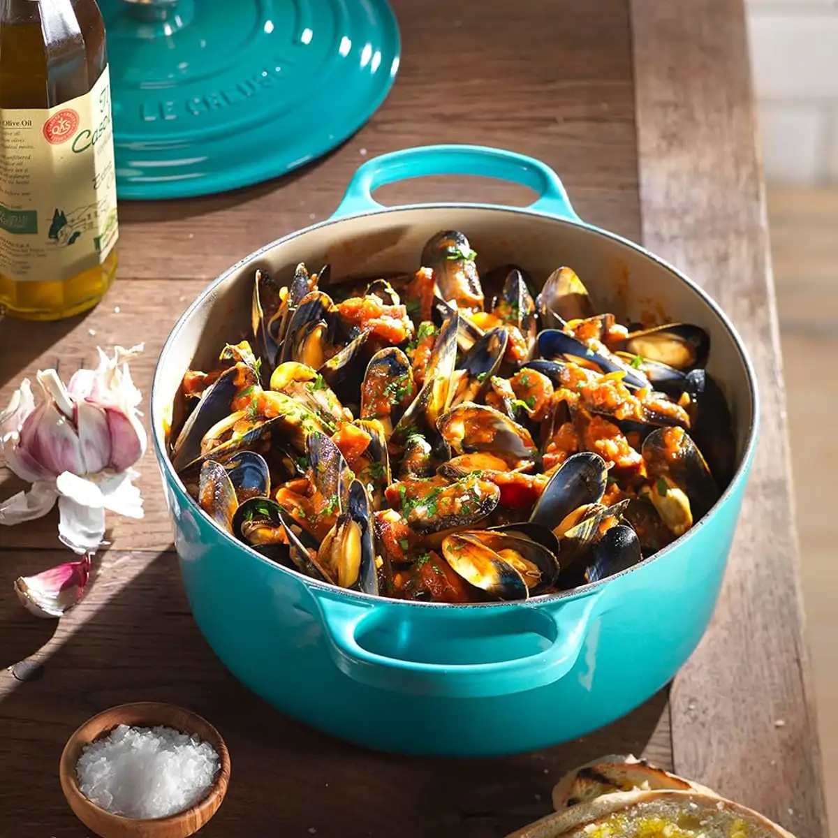 Cocotte Le Creuset azul