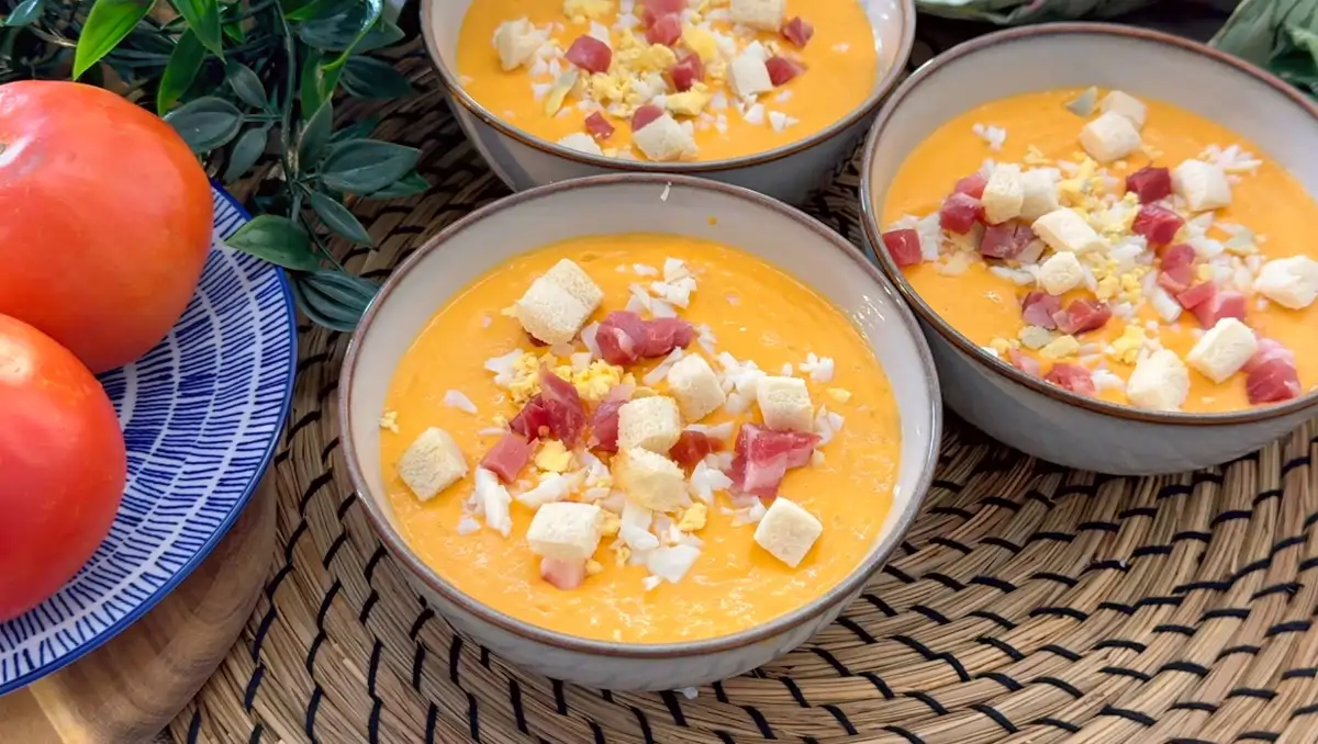 Salmorejo cordobés tradicional