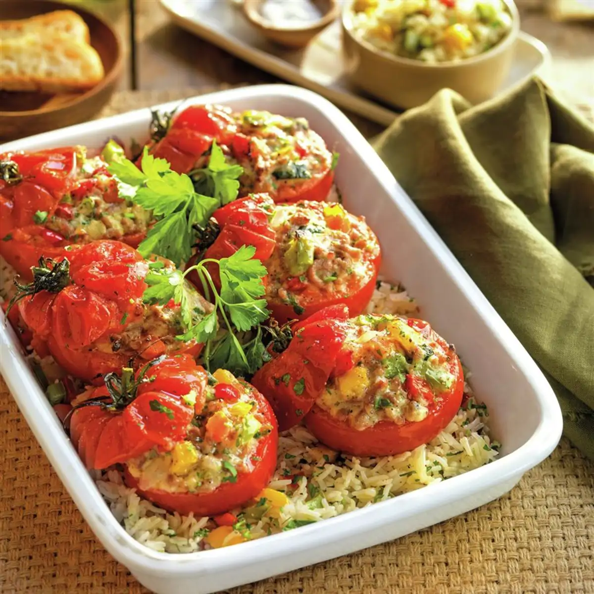 Tomates Rellenos Tomate relleno saludable de Saúl Craviotto
