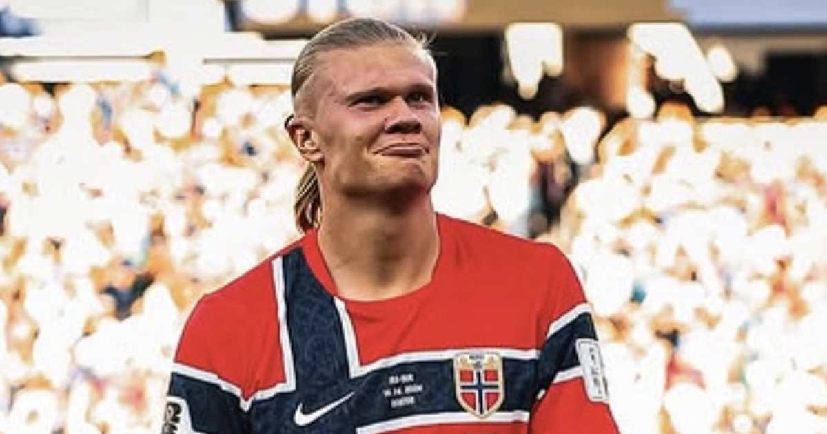 Erling Haaland vincula su racha goleadora con la lasaña de su padre