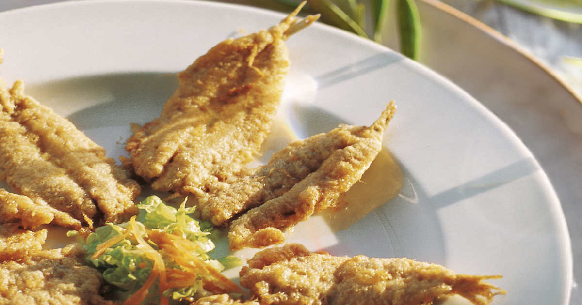 Chef Dani García, sobre los boquerones fritos: 